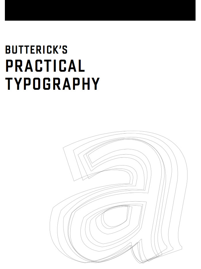 Cover of Butterick's Practical Typography
