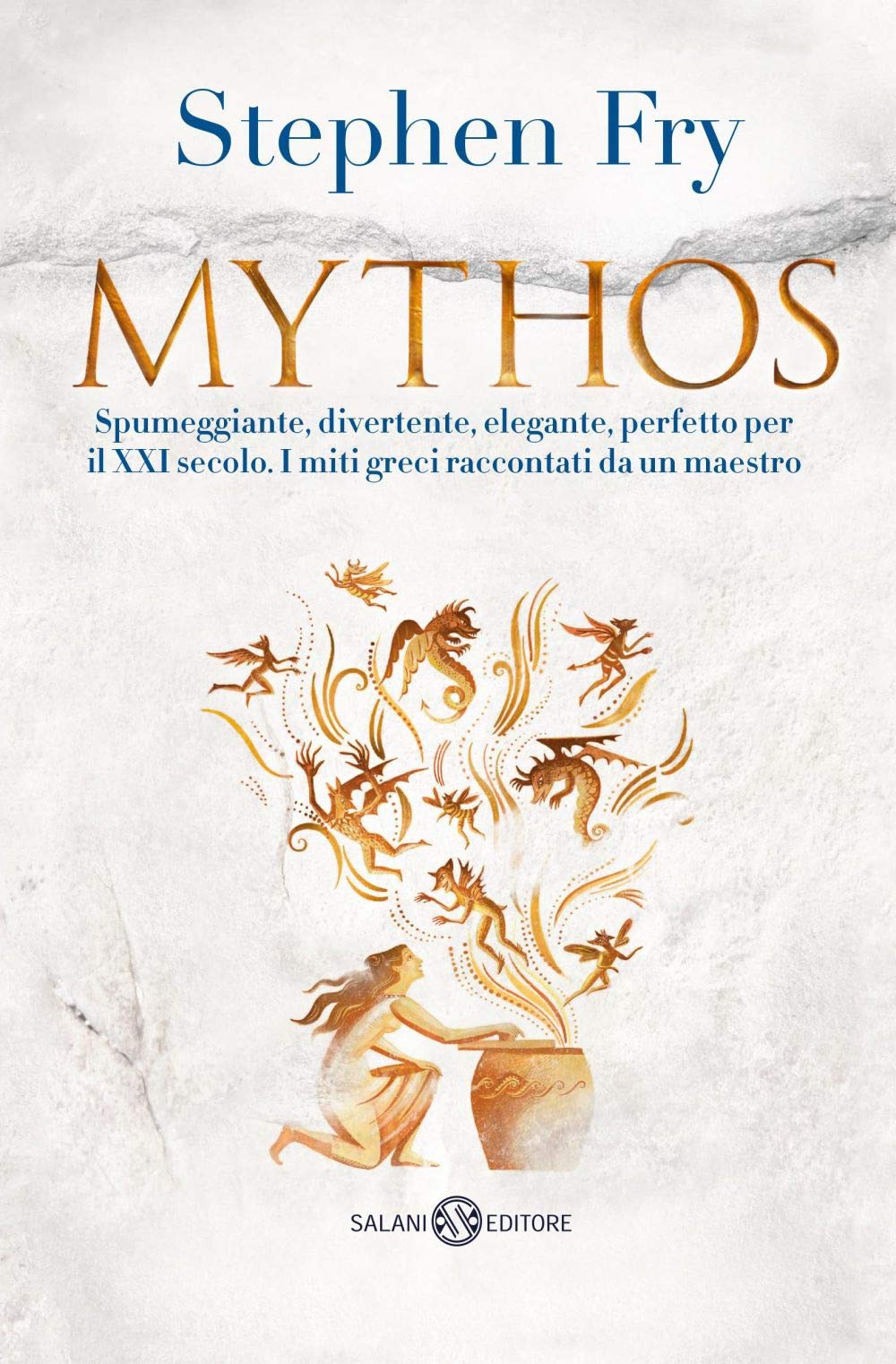 Cover of Mythos: The Greek Myths Retold (Stephen Fry's Great Mythology, #1)