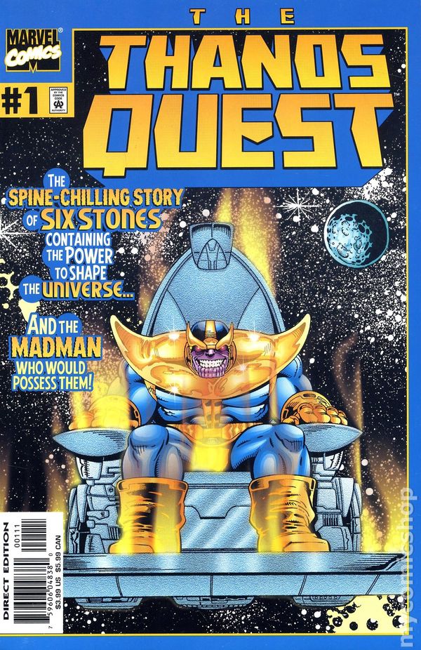 Cover of The Thanos Quest